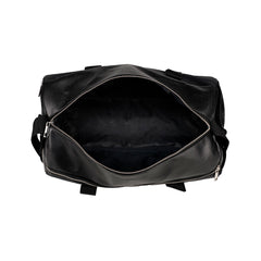 Mike Bags Forge Leather Gym Bag - Tan & Black