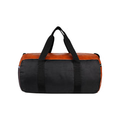 Mike Bags Forge Leather Gym Bag - Tan & Black