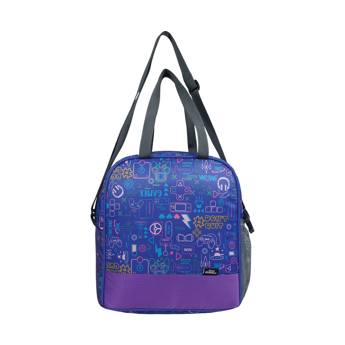 Joy Lunch Bag Senior – Arcade Fuel Theme | Purple