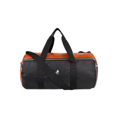 Mike Forge Leather Gym Bag Combo – Black & Tan | Buy 1 Get 1
