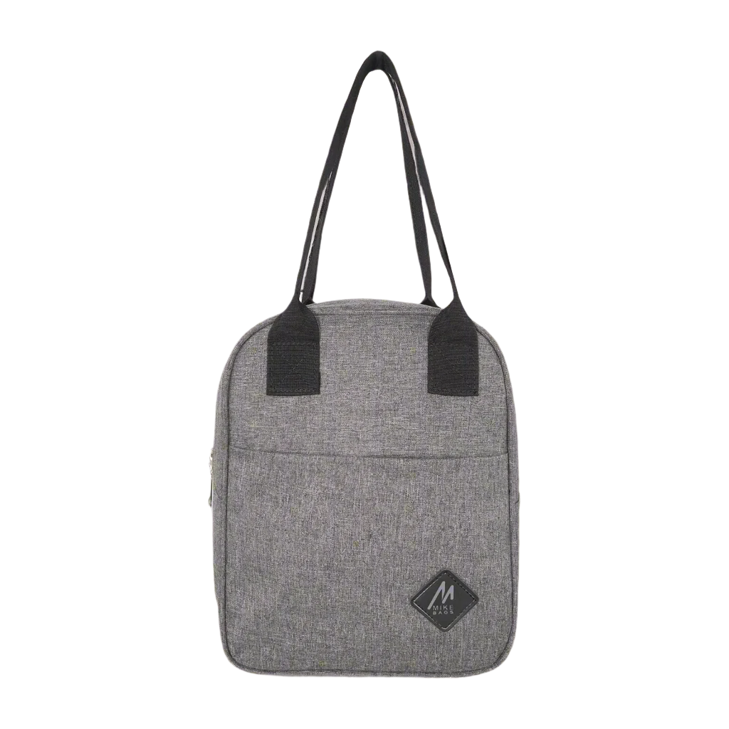 Mike Bags Miloreo Lunch Bag – Grey | Durable, Waterproof & Stylish Lunch Tote (7L)