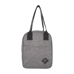 Mike Bags Miloreo Lunch Bag – Grey | Durable, Waterproof & Stylish Lunch Tote (7L)