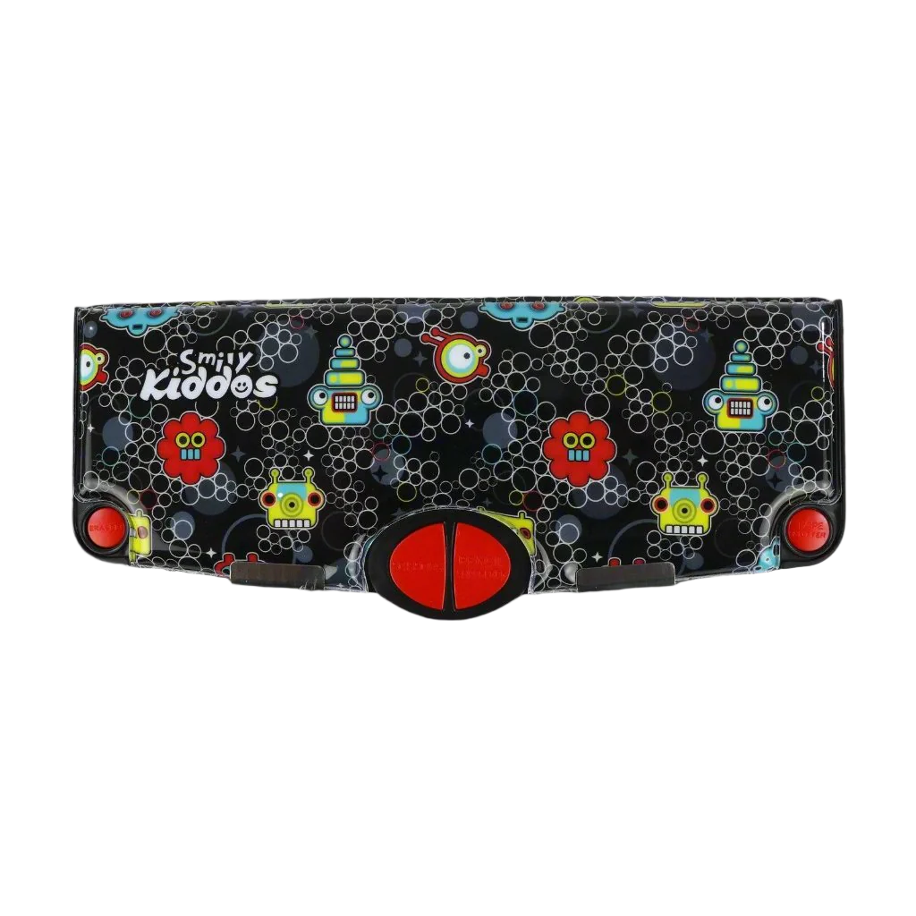 Smily Kiddos Pop Out Pencil box Robot Theme - Black