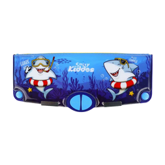 Smily Kiddos Pop Out Pencil box Shark Theme - Blue