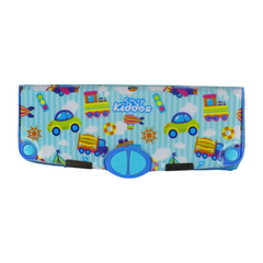 Smily Kiddos Pop Out Pencil box Transport Theme - Light Blue