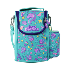 Smily Kiddos Strap Lunch Bag V2 Unicorn Theme Green