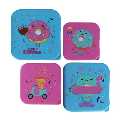 Image of Smily Kiddos 4 in 1 container - Dessert Theme
