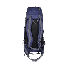 Mike 42L Mountain Peak Trekking Backpack – Navy Blue & Grey | Hiking & Travel Bag