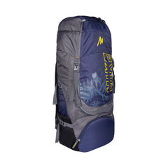 Mike 42L Mountain Peak Trekking Backpack – Navy Blue & Grey | Hiking & Travel Bag