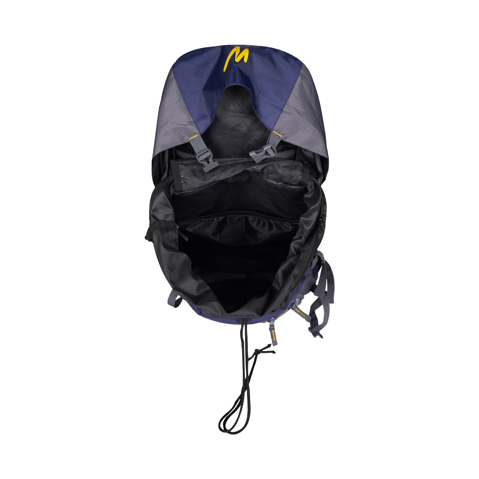 Mike 42L Mountain Peak Trekking Backpack – Navy Blue & Grey | Hiking & Travel Bag