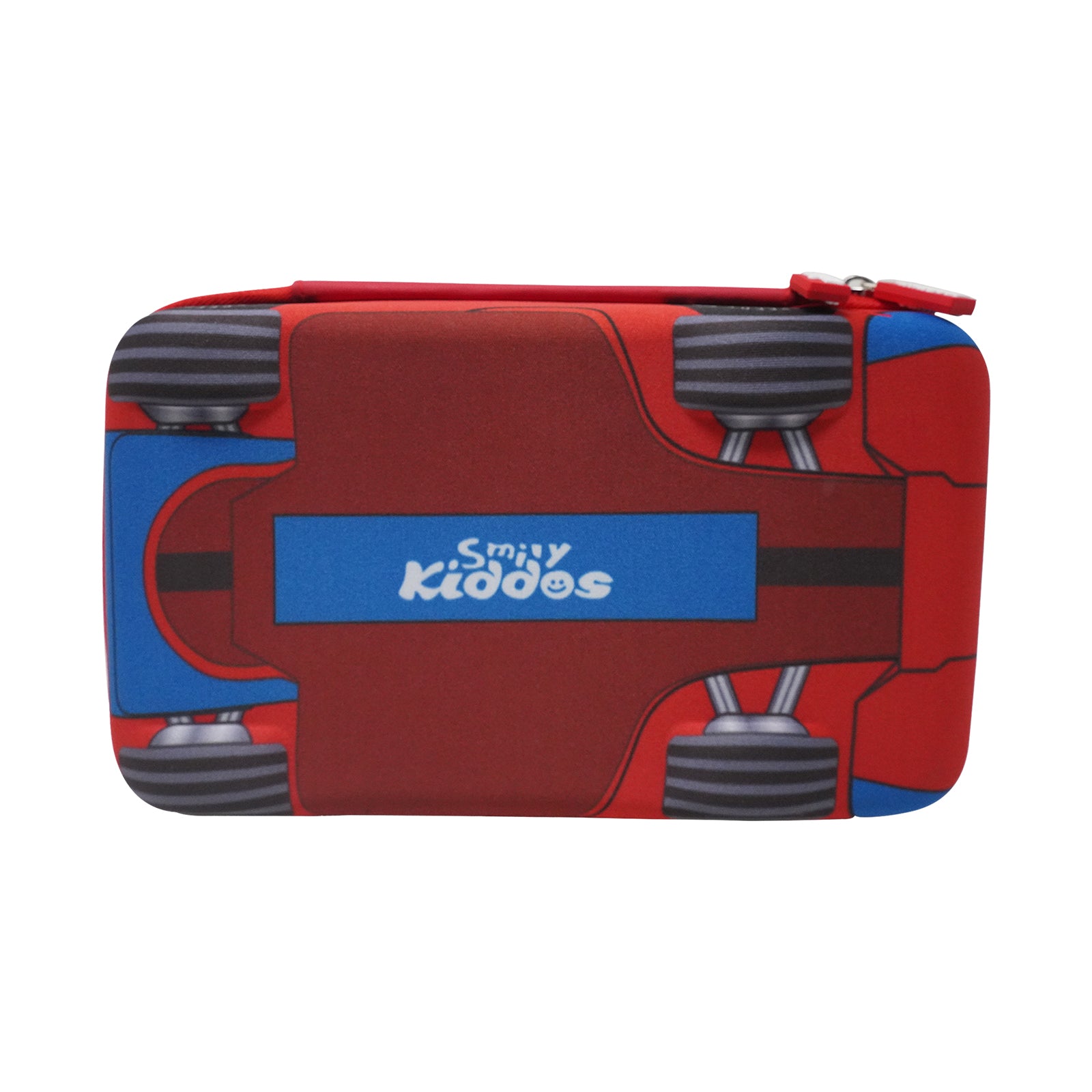 Smily Kiddos 3D Racing Car Pencil Case | Hard Shell EVA Pencil Box for Kids