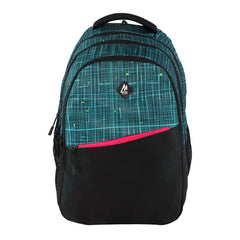 Mike Bags Razor Laptop Backpack with Rain Cover – Blue | 17-Inch Laptop Compatible, 21L Capacity