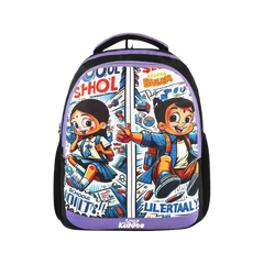 Smily Kiddos - Licensed Chhota Bheem Preschool Backpack I - Purple