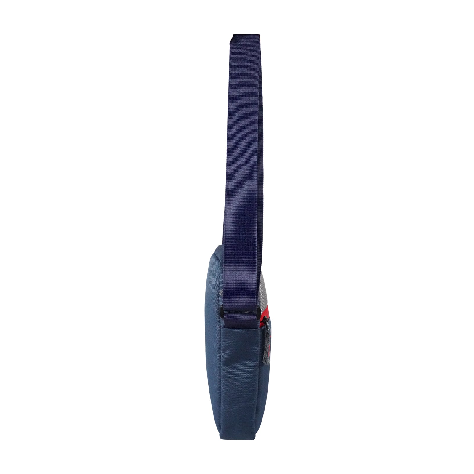Mike Spectrum Sling Bag- Navy Blue & Grey