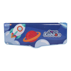 Smily Kiddos Pop-Out Pencil Box for Kids | Space Theme (Navy Blue)