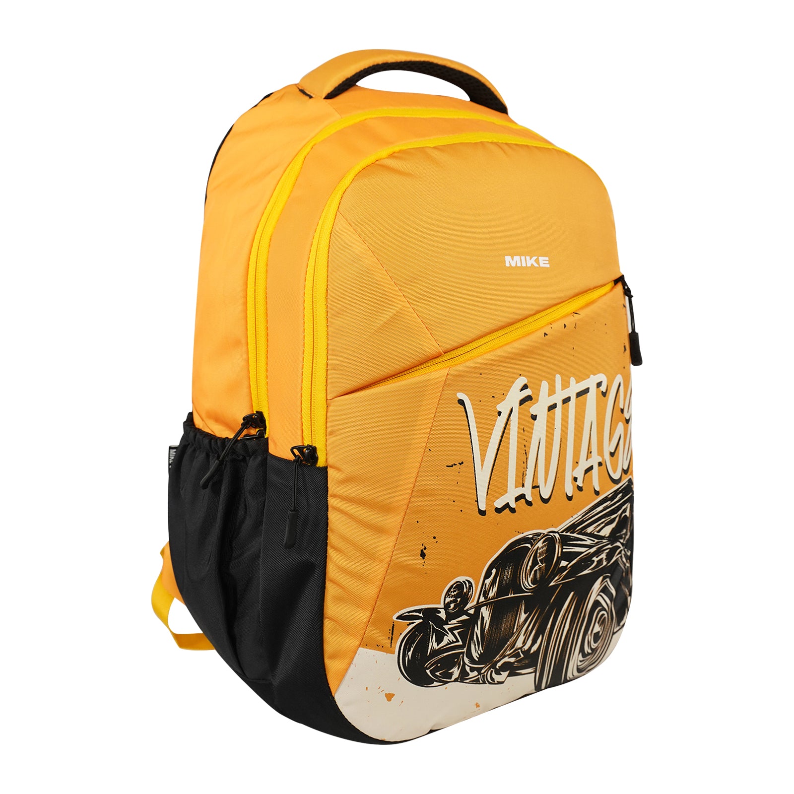 Mike Camaro Backpack – Yellow | 35L Durable Backpack with Raincover