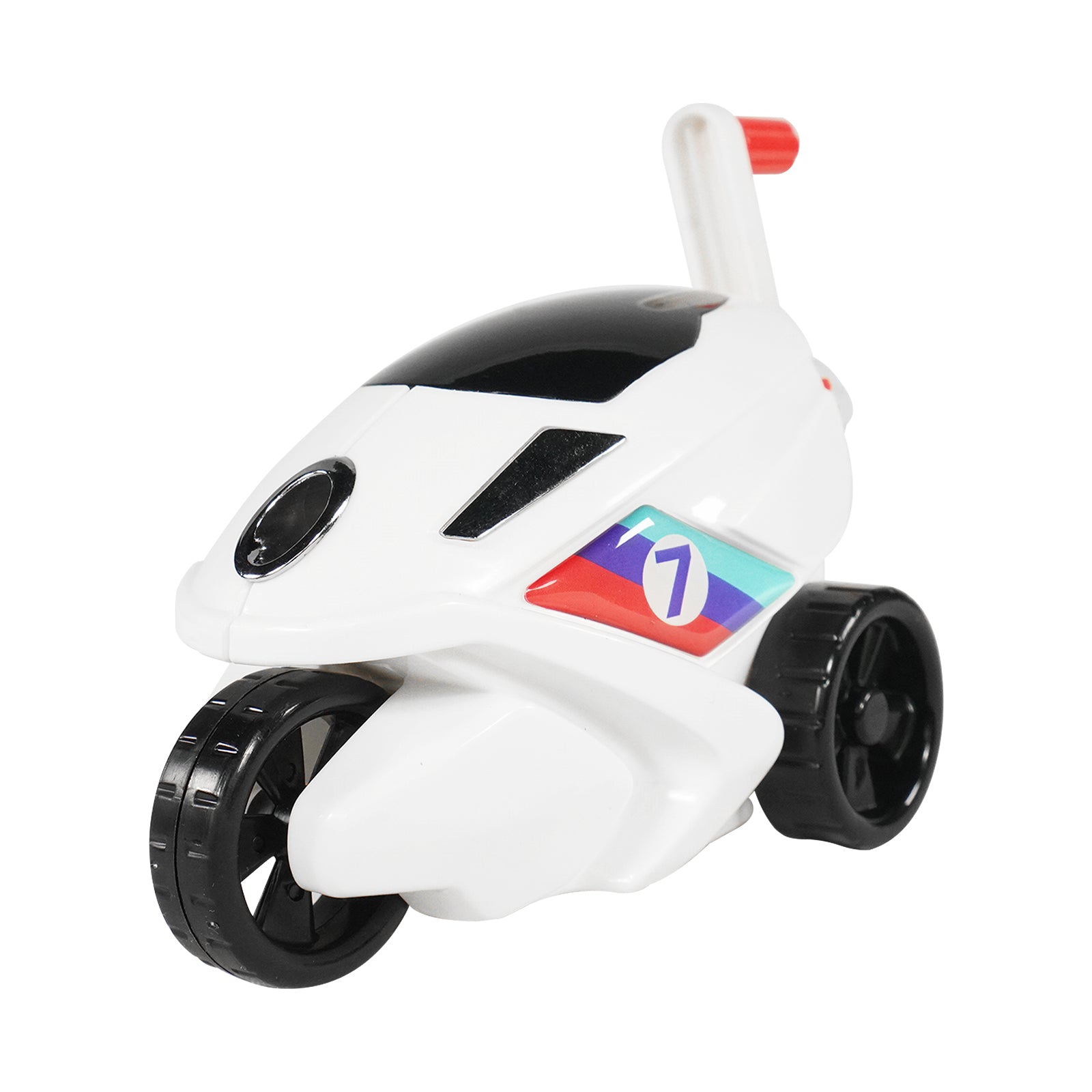 Smily Kiddos Space Car Pencil Sharpener - Red