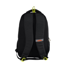 Smily Kiddos 19" Smarty School Backpack – Black & Neon Green | Durable & Trendy Bag for Boys & Girls