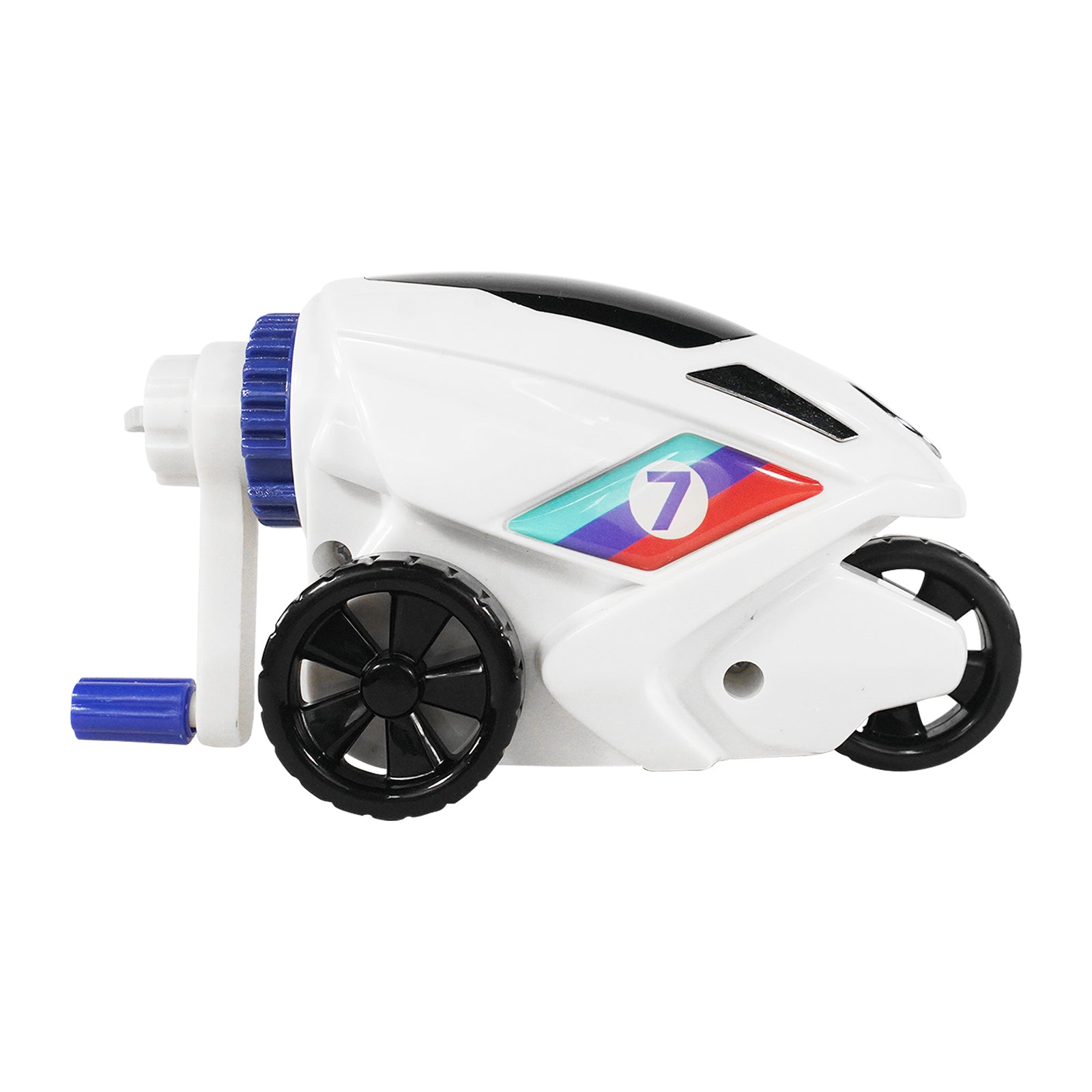 Smily Kiddos Space Car Pencil Sharpener - Dark Blue