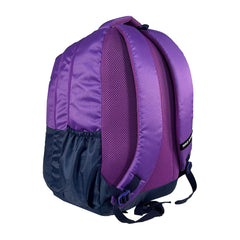 Mike Coral Backpack - Purple | 42L School Bag with Rain Cover