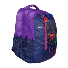 Mike Coral Backpack - Purple | 42L School Bag with Rain Cover