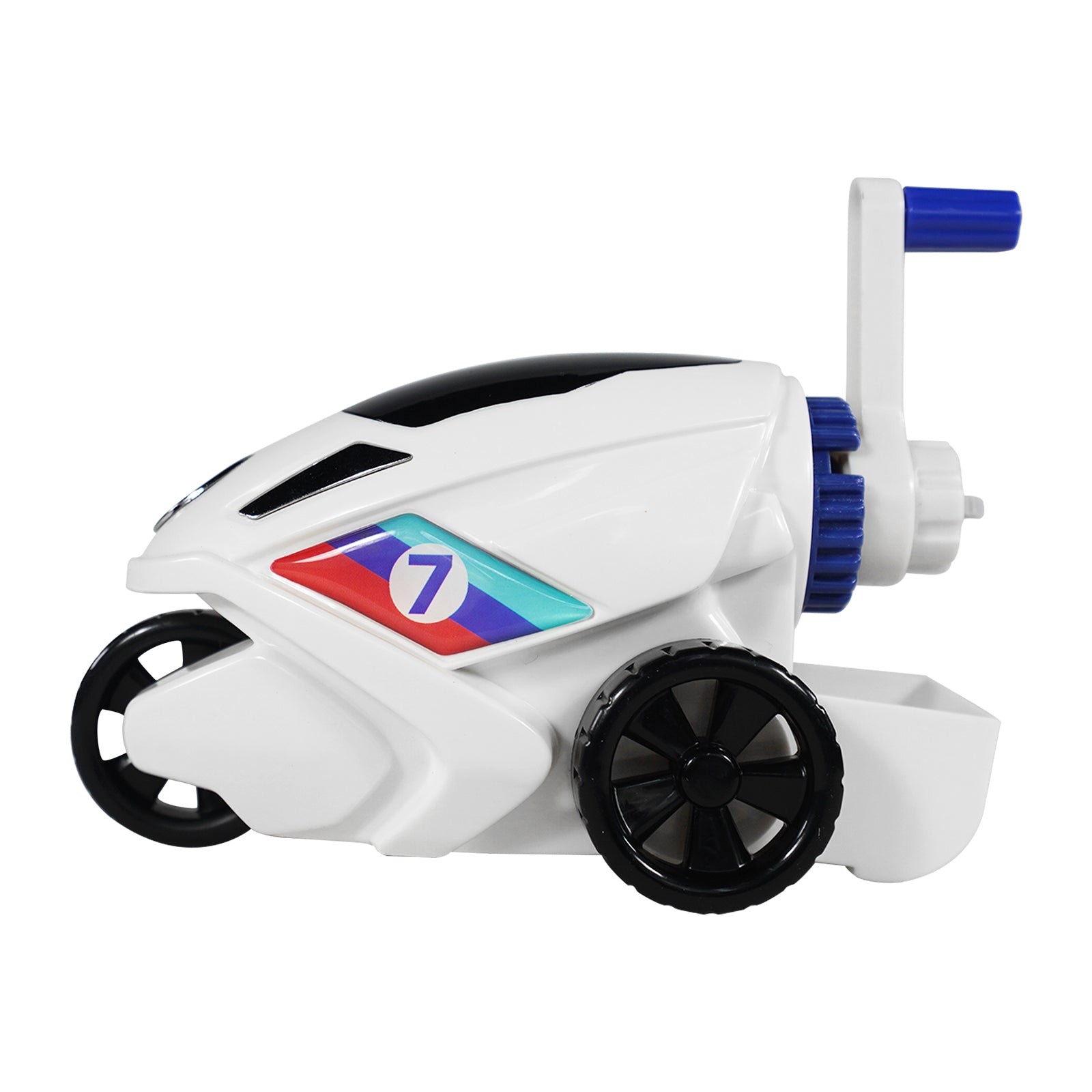 Smily Kiddos Space Car Pencil Sharpener - Dark Blue