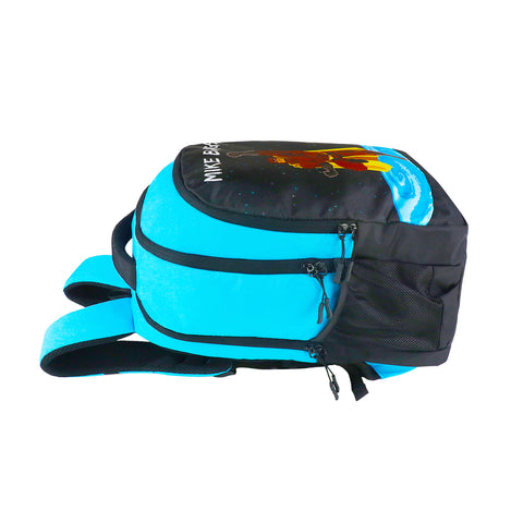 Image of MIKE BAGS 29 Ltrs Junior School Bag  - Super Hero Theme - Blue  LxWxH :45 X 33 X 20 CM