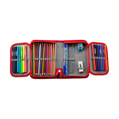 Smily Kiddos Stationery Case – Jungle Lion Theme (Includes Stationery)