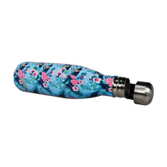 Flamingo Theme steel water bottle for kids bottom