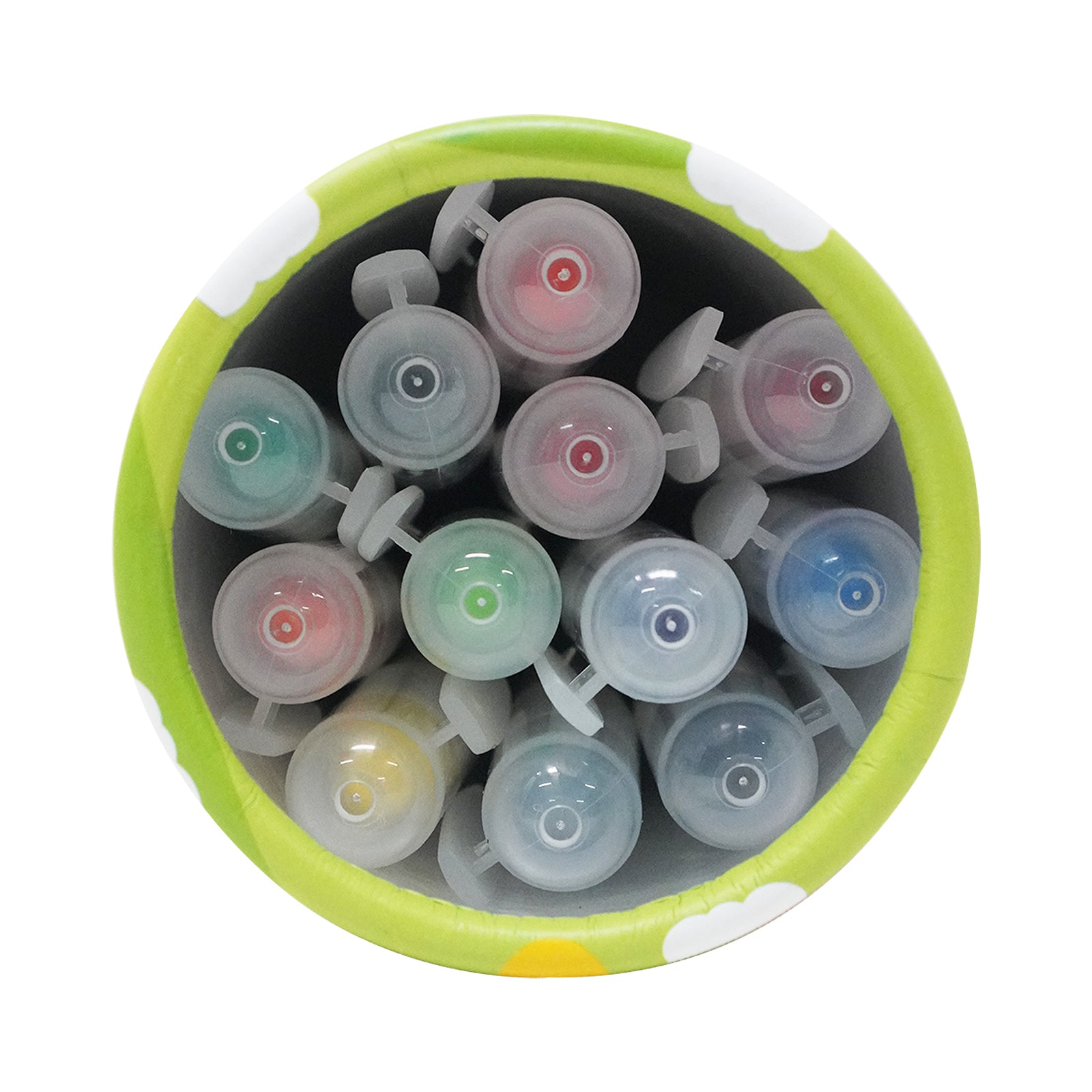 Smily Kiddos Silky Gel Crayons 12 Colors – Cute Hamster Theme
