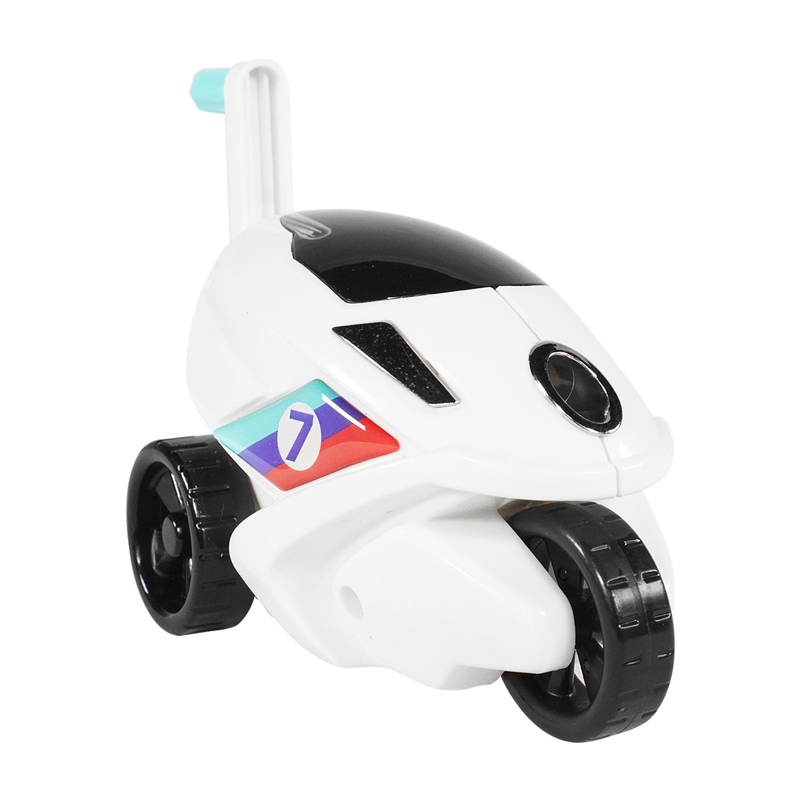 Smily Kiddos Space Car Pencil Sharpener - Light Blue