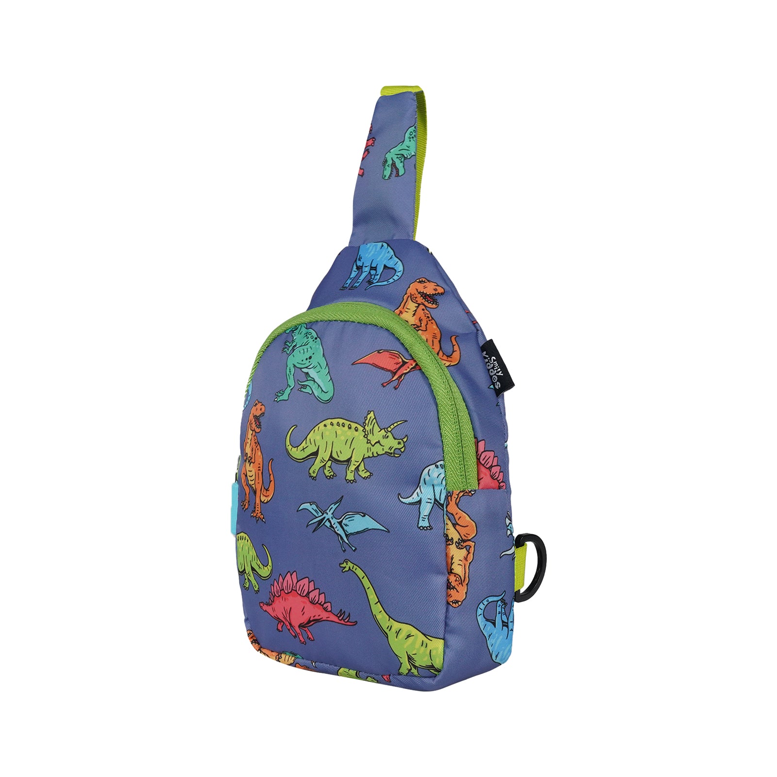 Smily Kiddos Dino Explorer Cross Body Sling Bag - Blue