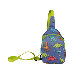 Smily Kiddos Dino Explorer Cross Body Sling Bag - Blue