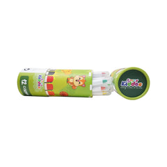 Smily Kiddos Silky Gel Crayons 12 Colors – Cute Hamster Theme
