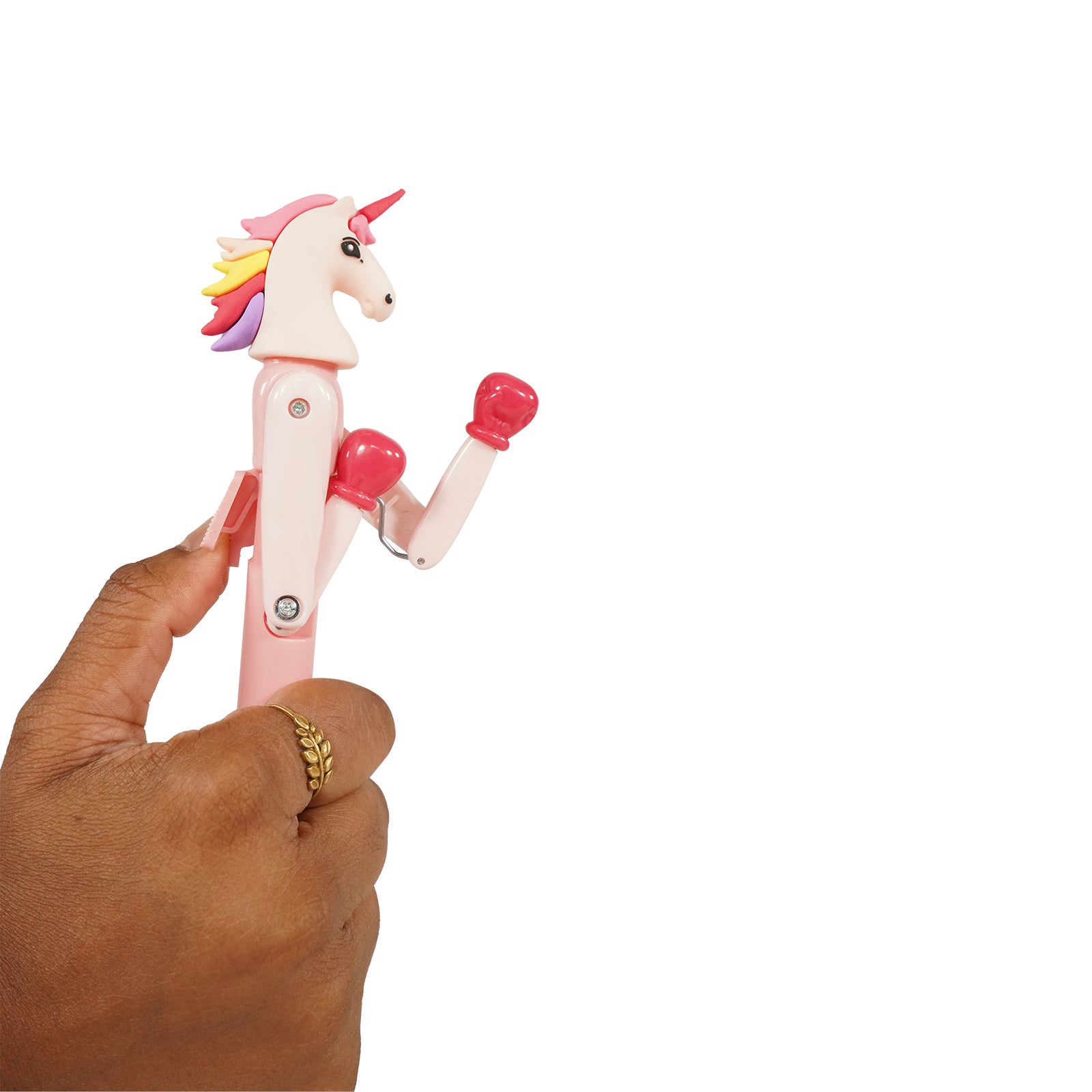 Smily Kiddos Boxing Unicorn Pen – Pink