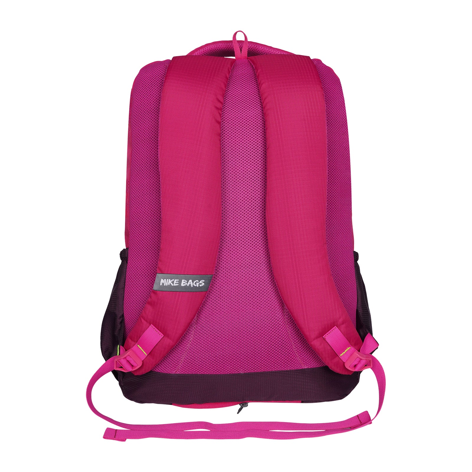 Mike Flora Backpack - Pink | 48L School Bag with Rain Cover
