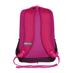 Mike Flora Backpack - Pink | 48L School Bag with Rain Cover