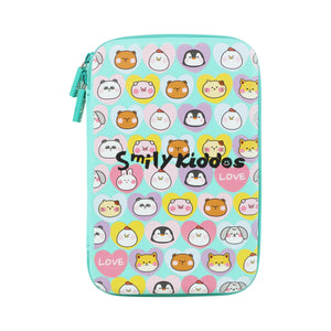 Smily Kiddos Single Compartment Eva Pencil Cute Animals - Multicolor