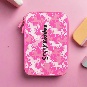 Smily Kiddos Single Compartment EVA Pencil Case - Magic Unicorn Blue