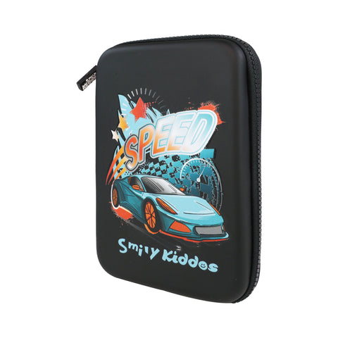 Image of Smily Kiddos Single Compartment Eva Pencil Speedster - Black