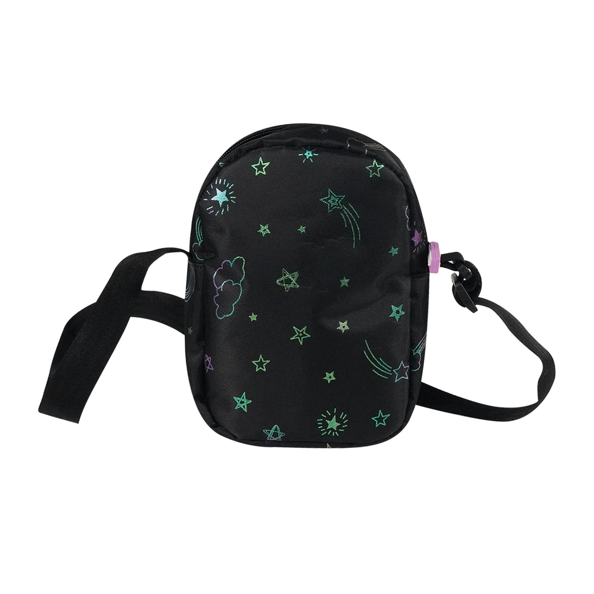 Stary Pop Sling Bag -Black