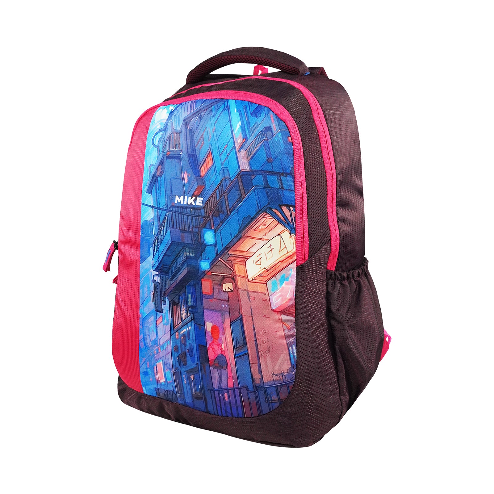 Mike Trilo Backpack - Wine | 34L Water-Resistant Travel & Laptop Backpack