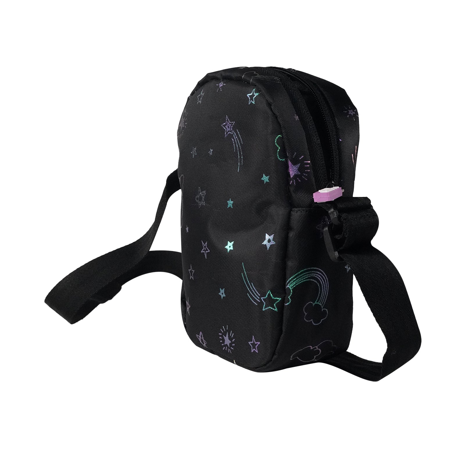 Stary Pop Sling Bag -Black