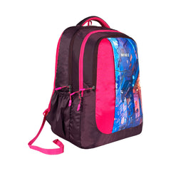 Mike Trilo Backpack - Wine | 34L Water-Resistant Travel & Laptop Backpack