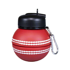 Smily Kiddos Silicone Expandable & Foldable Cricket Ball Silicone Water Bottle | Capacity 550 mL