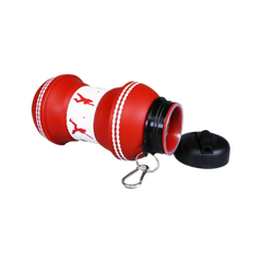 Smily Kiddos Silicone Expandable & Foldable Cricket Ball Silicone Water Bottle | Capacity 550 mL