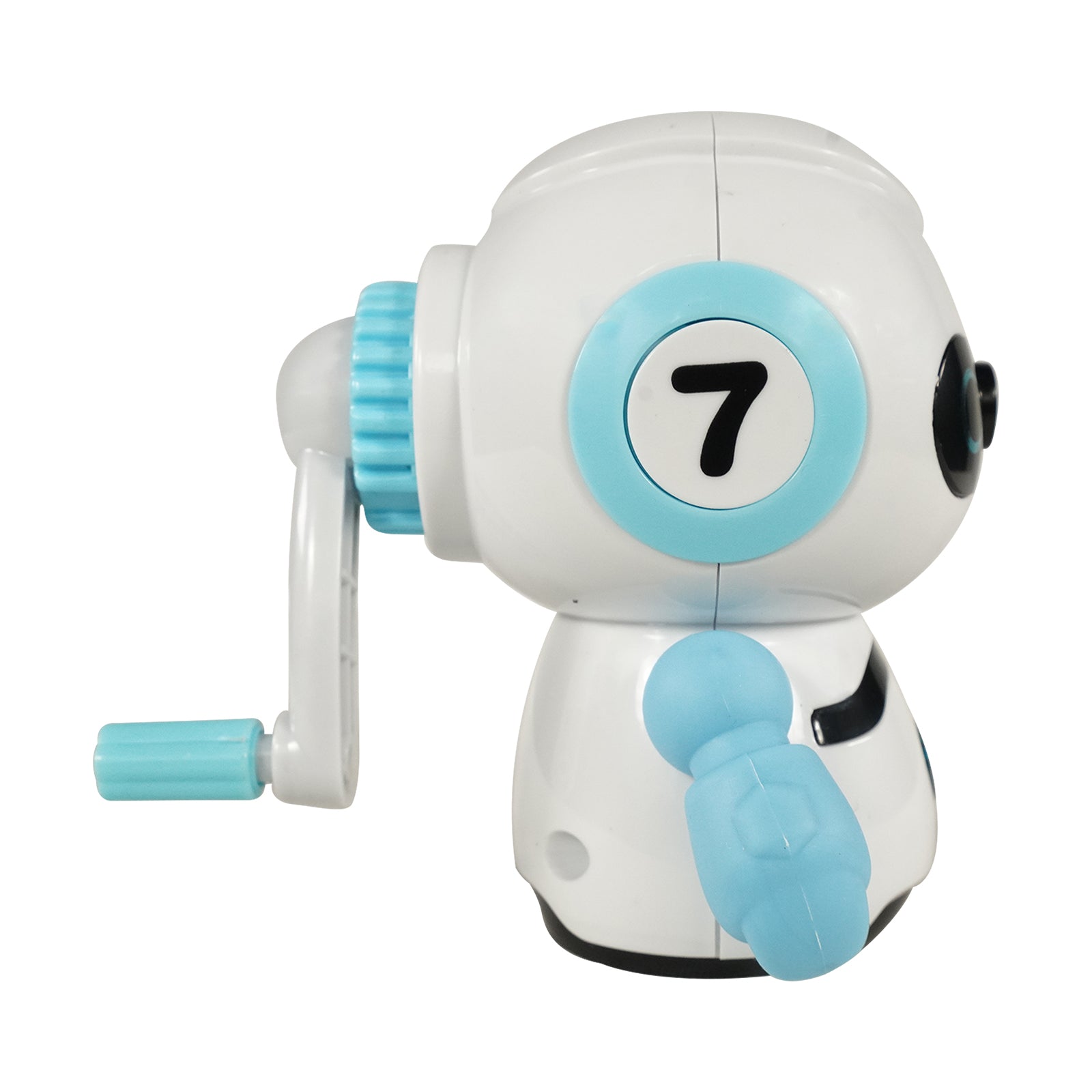 Smily Kiddos Hand Operated Robot Pencil Sharpener - Blue