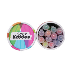 Smily Kiddos Silky Gel Crayon Pack – 12 Colors