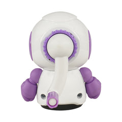 Smily Kiddos Hand Operated Robot Pencil Sharpener - Purple