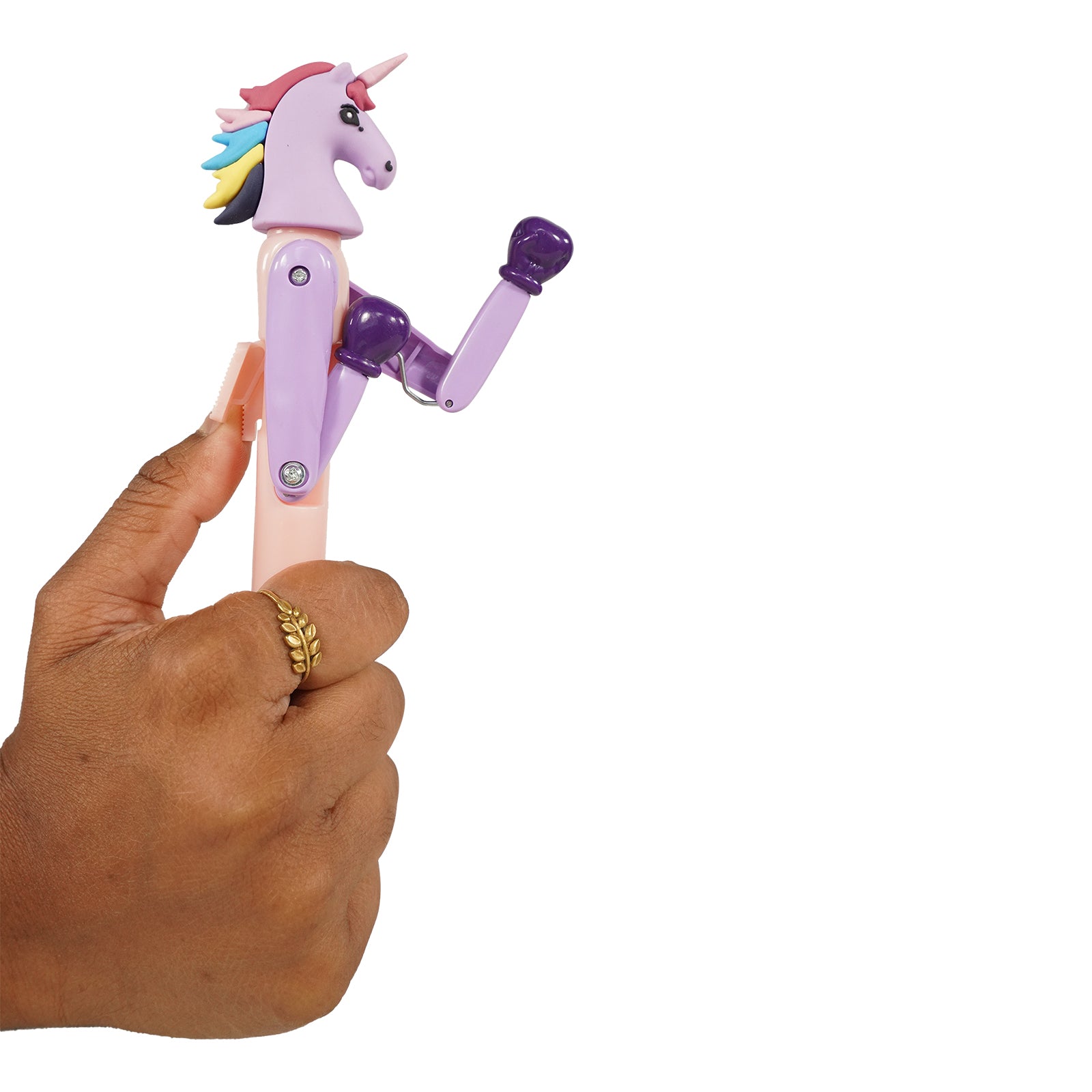 Smily Kiddos Boxing Unicorn Pen – Purple
